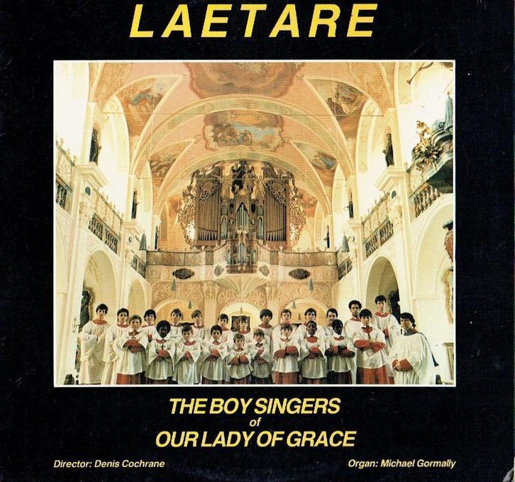 LAETARE  Boy Singers of Our Lady of Grace Chiswick England, Cd's en Dvd's, Vinyl | Klassiek, Zo goed als nieuw, Classicisme, Kamermuziek