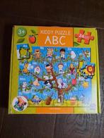 ABC puzzel in doos met handgreep, Ophalen, 10 tot 50 stukjes, Gebruikt