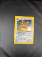 Pokemon Gym Heroes Lt. Surge’s fearow holo, Ophalen of Verzenden, Gebruikt, Losse kaart, Foil