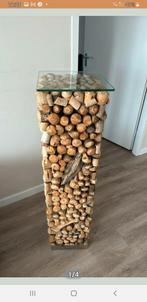 ZUIL EN SALONTAFEL INCLUSIEF GLASPLAAT
TAFEL IS 90 X90, Huis en Inrichting, Ophalen, Zo goed als nieuw