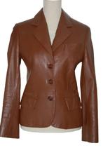 Nieuw Kyuso leren jasje, leer, bruin, Mt. S, Kleding | Dames, Verzenden, Nieuw, Jasje, Maat 36 (S)