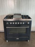 Luxe Boretti Majestic fornuis - 90 cm incl Boretti afzuigkap, Witgoed en Apparatuur, Fornuizen, Gebruikt, 60 cm of meer, Ophalen of Verzenden