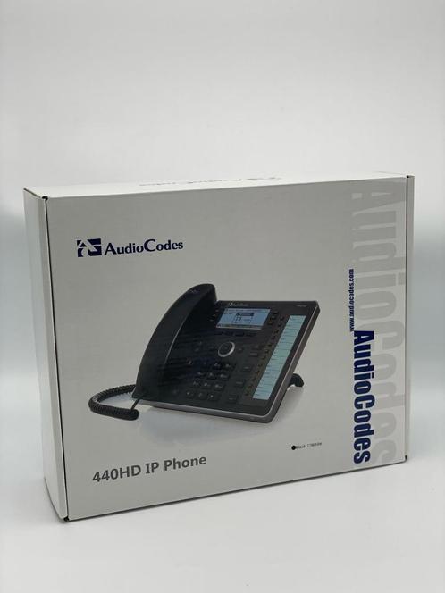 Audiocodes 440HD – Nieuw in doos, direct leverbaar 2 stuks, Telecommunicatie, Telefooncentrales, Nieuw, Overige typen, Ophalen of Verzenden