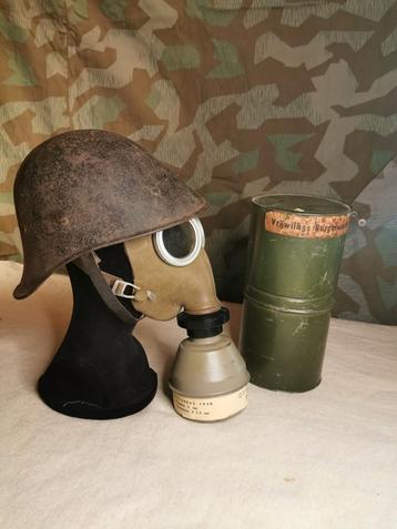 gasmasker vrijwillige burgerwacht 1939 beschikbaar voor biedingen