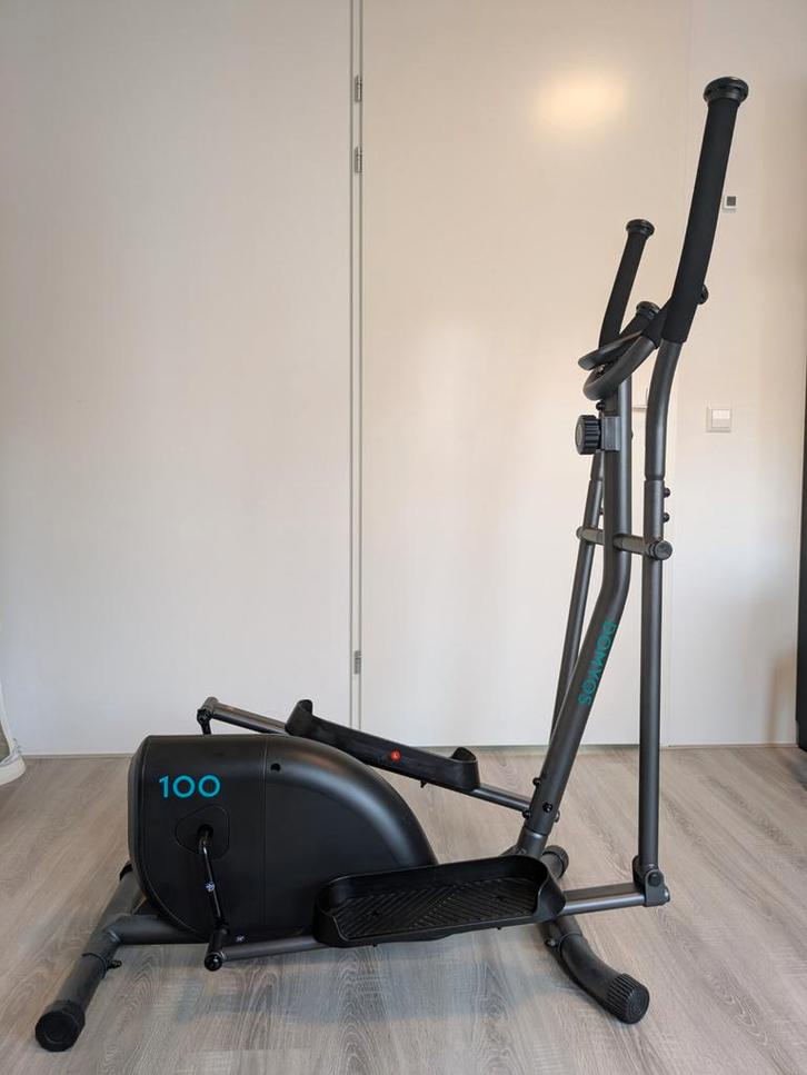 DomYos 100 Crosstrainer, Sport en Fitness, Fitnessapparatuur, Gebruikt, Crosstrainer, Armen, Benen, Buik, Rug, Metaal, Ophalen