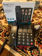 Vastelijn telefoon met grote toetsen en foto’s, Ophalen, Zo goed als nieuw, 1 handset, Stralingsarm