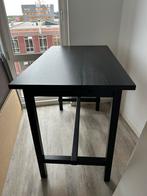 Ikea statafel Nordviken zwart 140X80X105, Huis en Inrichting, Ophalen, Gebruikt