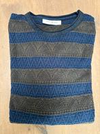 Katoenen trui Cast Iron mt L, Maat 52/54 (L), Blauw, Ophalen of Verzenden, Zo goed als nieuw