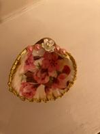 Schelp met bloemen, Huis en Inrichting, Woonaccessoires | Etagères, Ophalen of Verzenden, Zo goed als nieuw
