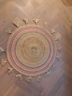 Rond vloerkleed, diameter 120cm, 100 tot 150 cm, Beige, Rond, Ophalen of Verzenden