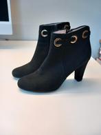 Lilian enkellaarsje maat 38,5, Kleding | Dames, Schoenen, Ophalen of Verzenden, Zo goed als nieuw, Zwart