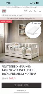 Petite amelie peuterbed nieuw 140x70, Kinderen en Baby's, Kinderkamer | Bedden, Ophalen, Nieuw, 70 tot 85 cm, 140 tot 160 cm
