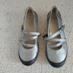Zoo ballerina's leer zilver maat 41 incl. verzending 20€, Overige kleuren, Zoo, Gedragen, Ballerina's