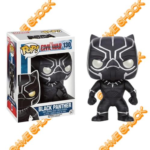 NIEUW Marvel Civil Wars Funko Pop N 130 Black Panther, Verzamelen, Poppetjes en Figuurtjes, Nieuw, Ophalen of Verzenden