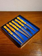 Vintage - Set van 6 - Solingen Duitsland Bamboemesjes, Antiek en Kunst, Antiek | Bestek, Ophalen of Verzenden