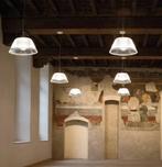 2x Flos Romeo Moon S2 Hanglamp (Starck), Huis en Inrichting, Lampen | Hanglampen, Ophalen, Gebruikt, Design, Glas