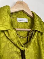 Lola Casademunt groene blouse met striksjaal logoprint S, Maat 38/40 (M), Ophalen of Verzenden, Zo goed als nieuw, Ctra. C-251, km 5,5 '08440 Cardedeu, ES