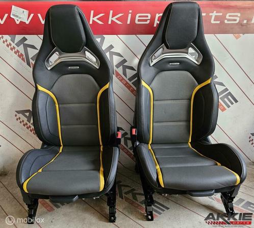 Mercedes GLA amg kuipstoelen performance GEEL H247 2019 2023, Auto-onderdelen, Interieur en Bekleding, Gebruikt, Ophalen of Verzenden