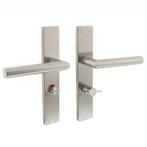 Intersteel deurkruk 219x40.5X9mm - wc63/8 - rvs geborsteld, Ophalen of Verzenden, Nieuw