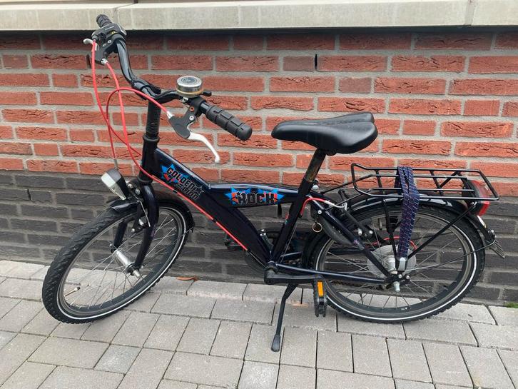 Stoere Golden Lion ROCK jongensfiets, Fietsen en Brommers, Fietsen | Meisjes, Zo goed als nieuw, 20 inch, Handrem, Ophalen