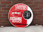 Smiths emaille reclamebord, Ophalen of Verzenden, Gebruikt, Reclamebord