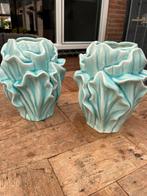 PTMD vazen, Blauw, Aardewerk of Porselein, Ophalen of Verzenden, Zo goed als nieuw