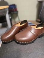 Gevavi klompen 42, Kleding | Heren, Schoenen, Gevavi, Ophalen of Verzenden, Zo goed als nieuw, Bruin
