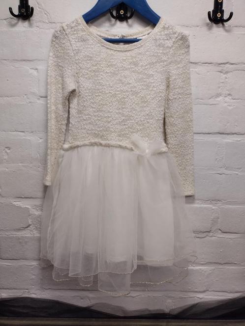 Te koop aangeboden: jurkje met tule rok, Kinderen en Baby's, Kinderkleding | Maat 104, Zo goed als nieuw, Meisje, Jurk of Rok