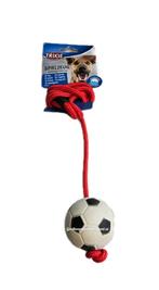 Hondenspeelgoed    " Voetbal aan werptouw XL  " drijvend, Dieren en Toebehoren, Hondenspeelgoed, Ophalen of Verzenden, Nieuw, Apporteerspeelgoed