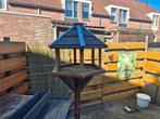 Voederhuis op hardhoutpaal, Tuin en Terras, Ophalen of Verzenden, Zo goed als nieuw