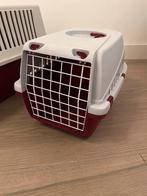 Reismandje vervoersbox voor poezen katten klein hondje, Ophalen of Verzenden, Zo goed als nieuw
