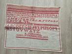 ANTIEKE LETTERLAP  - SCHOOLLAP PURMEREND 1905, Antiek en Kunst, Ophalen of Verzenden