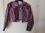 Lila slangenprint jasje Loavies L Nieuw, Paars, Maat 42/44 (L), Nieuw, Ophalen of Verzenden