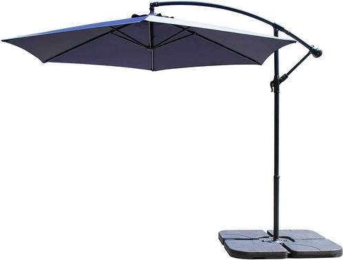 Feel Furniture – Toscano – Banana parasol – Marine Blauw, Tuin en Terras, Parasols, Nieuw, Ophalen