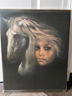 Poster Harmony Joy Caros 1982 Verkerke, Verzamelen, Ophalen of Verzenden, A1 t/m A3, Dier of Natuur, Rechthoekig Staand