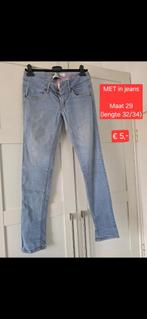 MET JEANS MAAT 29, Ophalen of Verzenden, Gedragen, Blauw, W28 - W29 (confectie 36)