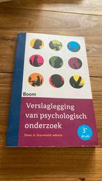 Verslaglegging van psychologisch onderzoek, Ophalen of Verzenden, Zo goed als nieuw