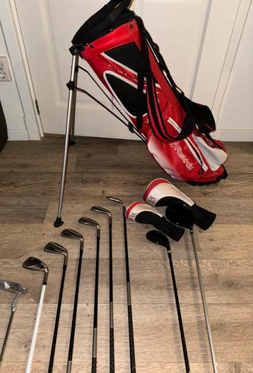 Halve golf set + standing bag