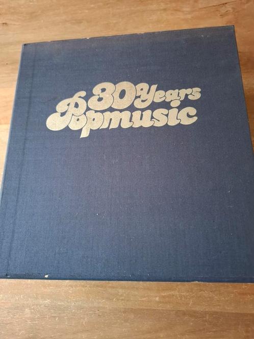 30 Years Popmusic - Box met 30 elpees - 1950 t/m 1979, Cd's en Dvd's, Vinyl | Pop, Gebruikt, 1960 tot 1980, Overige formaten, Ophalen of Verzenden