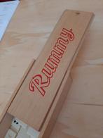 Rummikub in houten kist, Verzenden, Gebruikt