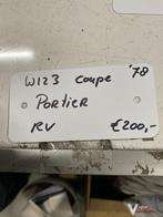 Mercedes W123 coupe 1978 Portier Rechtsvoor