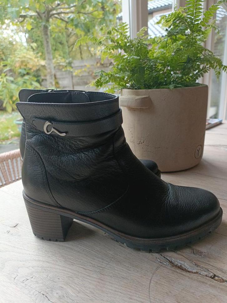 Ara Laarsjes - Nauwelijks Gedragen, Kleding | Dames, Schoenen, Zo goed als nieuw, Lage of Enkellaarzen, Zwart, Ophalen of Verzenden