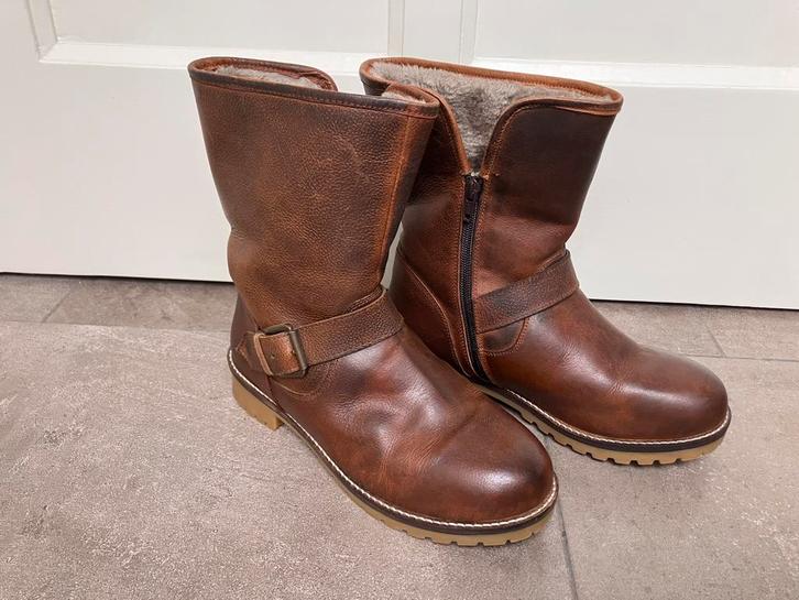 Jada Human Nature - dames laarzen mt 38 z.g.a.n., Kleding | Dames, Schoenen, Zo goed als nieuw, Hoge laarzen, Bruin, Ophalen of Verzenden