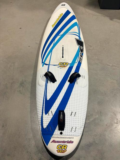 RRD Avantride CR 167L - Mooie Freerider met veel volume!, Watersport en Boten, Windsurfen, Gebruikt, Plank, 250 tot 300 cm, Met vin(nen)