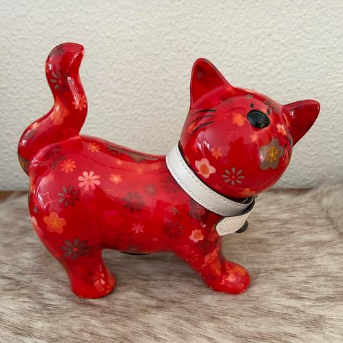 NIEUW originele Pomme Pidou spaarpot poes met halsband, Verzamelen, Spaarpotten, Zo goed als nieuw, Dier, Ophalen of Verzenden