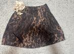 ZGAN, mooie donkere panterprint rok van de Zara, maat M, Maat 38/40 (M), Bruin, Zara, Ophalen of Verzenden