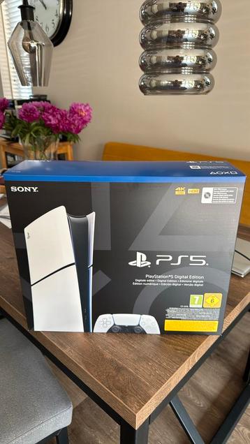 PlayStation 5 Slim - Digital Edition – Gesealed & Ongeopend! beschikbaar voor biedingen