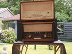 2 mooie en perfect spelende phillips biampli buizenradio s, Ophalen of Verzenden
