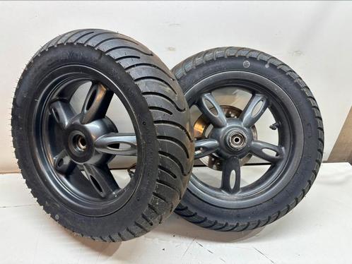 Velgenset Yamaha Neos (lees advertentie goed aub), Fietsen en Brommers, Brommeronderdelen | Scooters, Gebruikt, Yamaha, Overige typen