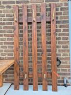Houten wandkapstok met 5 haken, Huis en Inrichting, Woonaccessoires | Kapstokken, Gebruikt, 100 tot 150 cm, Hout, Ophalen